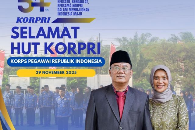 SELAMAT HARI ULANG TAHUN KORPRI KE-54 TAHUN 2025